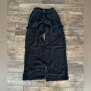 Aerie black cover up pants